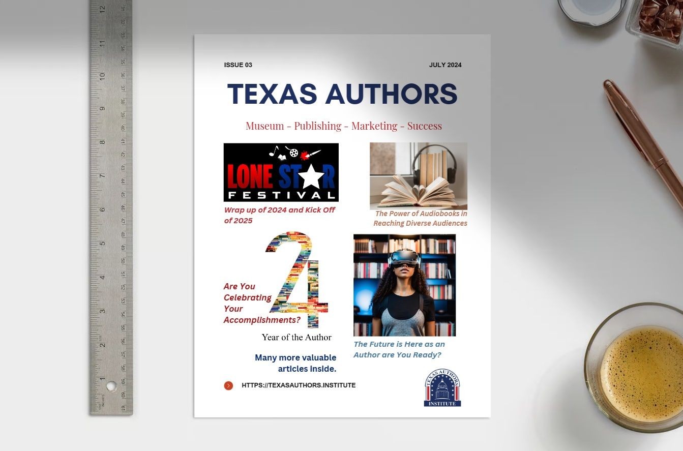 Texas Authors Magazine Issue 3 Volume 1